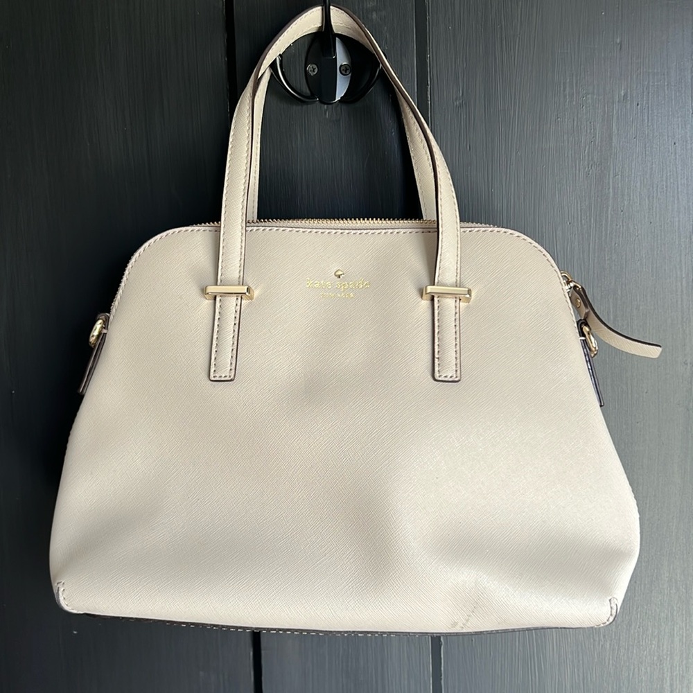 Kate Spade taupe grey purse